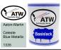 Preview: Aston-Martin, Celeste Blue Metallic, 1335: 1L Lackdose, von ATW Autoteile West.